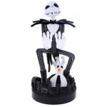 Exquisite Gaming Cable Guys: Disney/NBX Jack Skellington Phone Stand & Controller Holder - Officially Licenced Figure Medium
