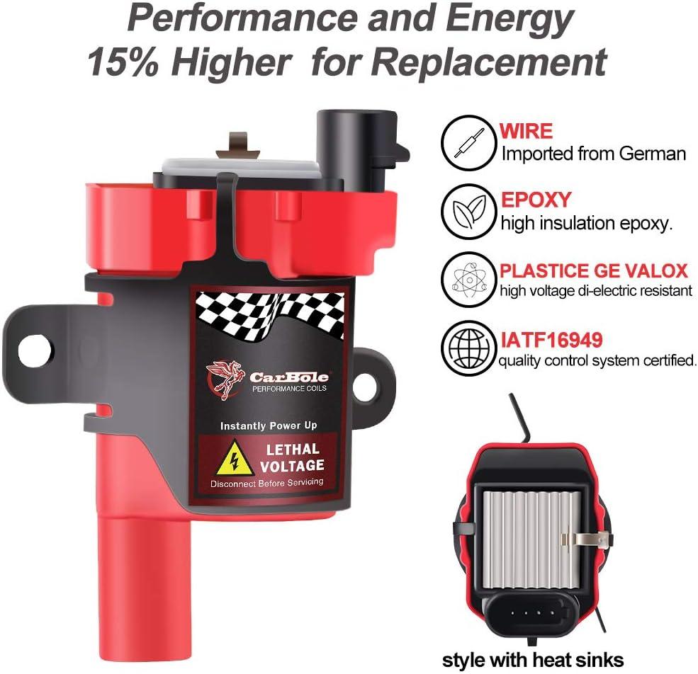 Supercharge Your Ride: 8Pc Ignition Coil Power Kit