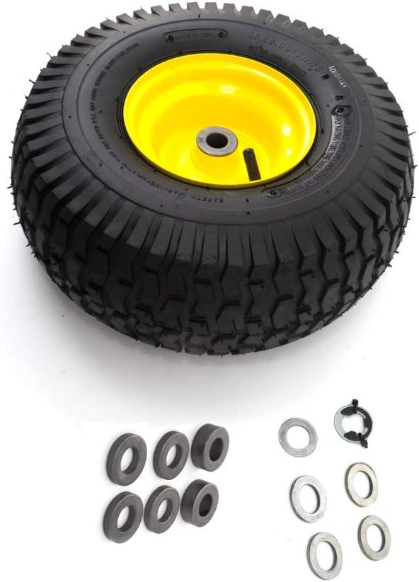 Transform Our John Deere mower with Arnold's⁣ 15x6-6 Wheel!