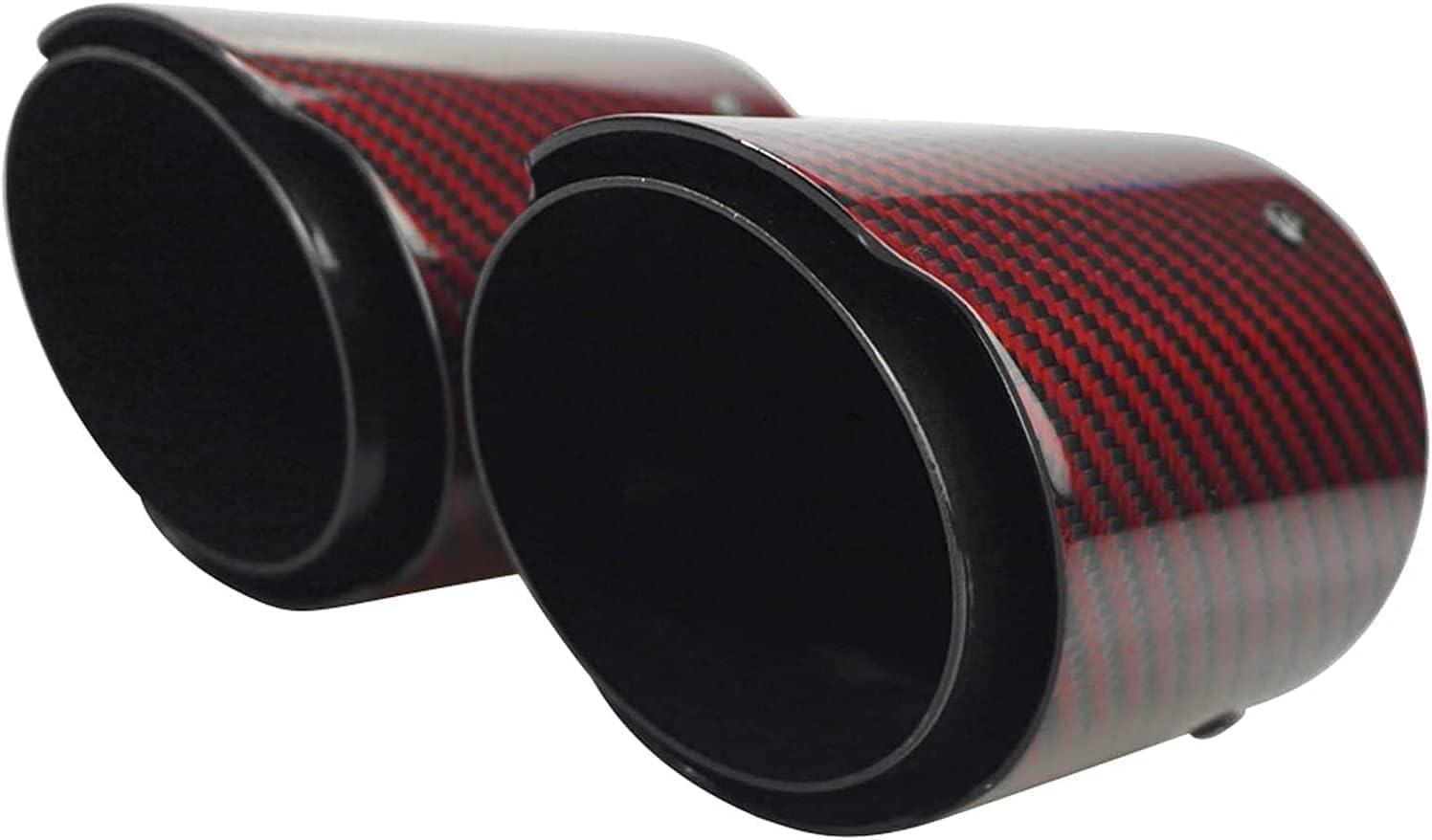 Rev Up Your Ride: Sleek Dual Exhaust Tip Magic!