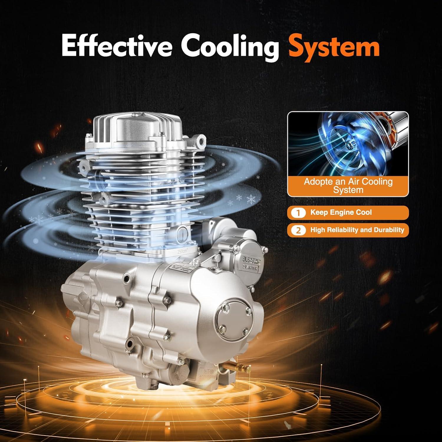 Unleash Power: 200CC ATV Engine Kit Roars!