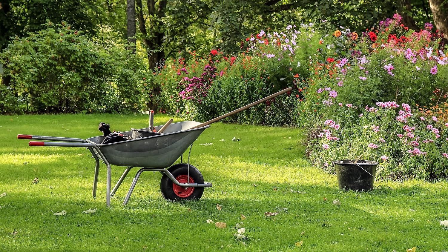 Upgrade Our Lawn Gear: Flat Free 4.80/4.00-8 Tire Assembly