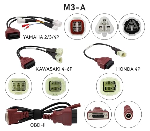 LUTIFIX M3-A Motorcycle Code Reader Scanner with Voltage Test - Image 2