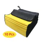 Premium Microfiber Car Wash Towels: Ultra-Absorbent Detailing Cloth, 600GSM (10 Pack) - Image 2