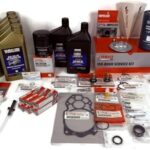 PWCParts 2021+ VF250XB VF200XB 100-Hour Maintenance Kit with 5W30 Full Synthetic Oil Change Gear Lube HD Kit Fits Yamaha