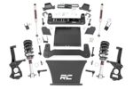 Rough Country 6" Lift Kit w/M1 Struts for 2019-2024 Chevy Silverado 1500-21740