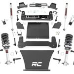 Rough Country 6" Lift Kit w/M1 Struts for 2019-2024 Chevy Silverado 1500-21740