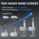 STANDTALL 3-Ton Electric Scissor Car Jack for Sedans SUVs - 12V Automatic Lift - Image 2