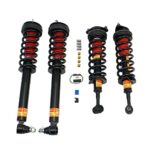 Strutmasters Air Suspension Conversion Kit compatible with Mercedes-Benz SL500 2003-2006 4 Wheel Hydraulic Suspension Conversion Kit With Light Fix (MX14FM)
