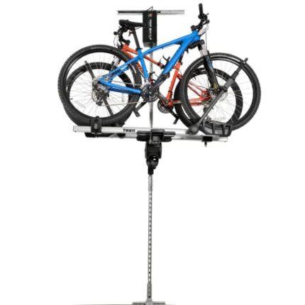 TOP SHELF Motorized Overhead Garage Lift System - Electric Storage RackCompatible with 2" Hitch-Mounted Attachments - Cargo Carrier, Kayak & SUP, Bike Storage, The Lift 400 - 11ft