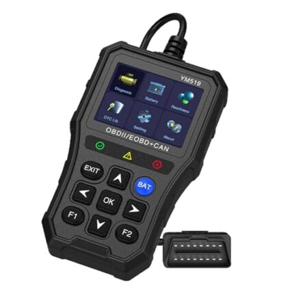 Ubxvamm Scanner Battery Tester for Car 2.8inch Color Screen Code Reader Clear Engine Fault Code Auto Diagnostic Scan Tool