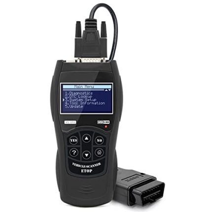 Universal Car Fault Reader Code Auto Scanner Vehicle Diagnostic Tool OBDII Reset Tool Multi-Language Multi-Functional Diagnostic Instrument