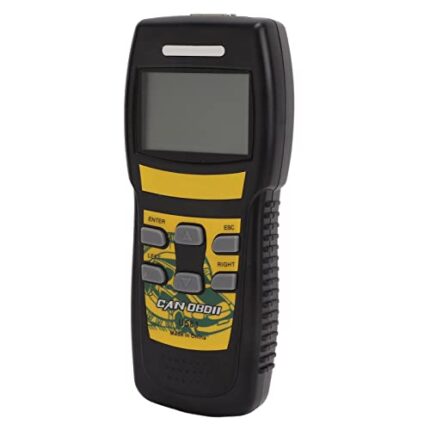 Universal Car OBD2 II Scanner, Car Engine Fault Code Reader, LCD Screen Display, Read Real Time Data, Auto Diagnostic Scan Tool for All OBD II Protocol Cars Since 1996