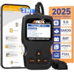 (Upgraded AD310) ANCEL AD310BT OBD2 Scanner Bluetooth - Check Engine Code Reader, Escaner Automotriz with Premium App On iOS & Android, Car Diagnostic Scanner for All Vehicles After 1996