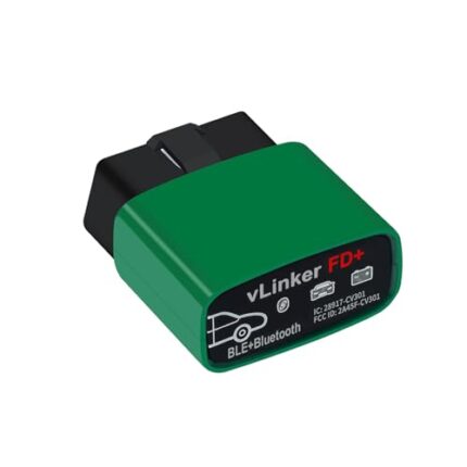 V-gate vLinker FD+ OBDII Scanner OBD2 Bluetooth Automotive Scanner Diagnostic Tool for iOS, Android & Windows, Code Reader and Reset for Car Truck Check Engine Code Read and Clear & Scan Tools