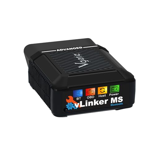 V-gate vLinker MS Bluetooth (MFI) Adapter OBD2 Scanner Code Reader V-gate vLinker MS Bluetooth (MFI) Adapter OBD2 Scanner Code Reader Diagnostic Scan Tool for iOS, Android and Windows, Support 5 CAN Protocols (GMLAN, MS CAN, CH CAN, LS CAN)