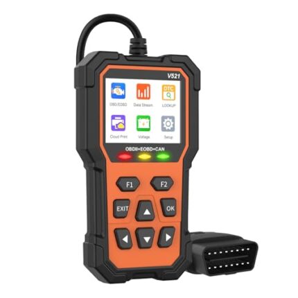 Vehicle Code Reader Auto Obd2 Scanner Diagnostic Tool for car Truck Vehicle Error Code Reader Small car Check Engine Light Tools fixd Fault with Reset Automotive for All Cars and Trucks