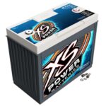 XS Power D7500 6000 Amp AGM Battery with M6 Terminal Hardware - 12 Volt 172Ah 2050CA Deep Cycle AGM Powercell for Golf Cart, RV or Car Audio Systems - 99.65 lbs, Maintenance Free, Sealed Design