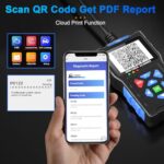 Professional OBD2 Scanner: Car & Truck Diagnostic Tool, Battery Tester T300 - Image 4