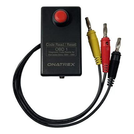 ONATREX OBD1 Diagnostic Fault Code Reader Scanner Tool Compatible with Mercedes Benz Vehicles with The 8 or 16 Port
