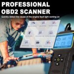 OBD2 Scanner 9-in-1 Car Diagnostic Tool Code Reader for 1996+ Vehicles - Image 3