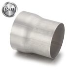 Stainless Steel Exhaust Pipe Reducer 3.5" to 4" Adapter | Heavy-Duty Performance Connector - Image 2