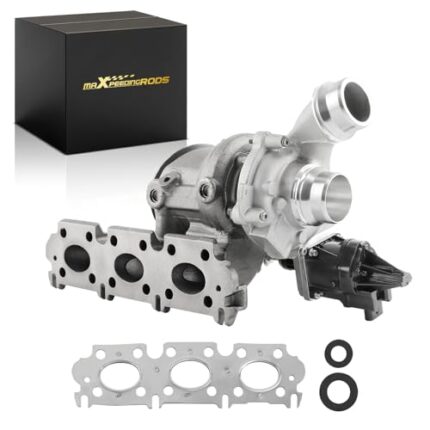 maXpeedingrods Turbo Turbocharger Kit for BMW 116i F20 F21 1.5L 80KW 109HP 2015- Turbo for 118i / 218i / 318i / 418i 2015-, F22 F23 F30 F31 F32 F36 F80 F82 F87 Gasoline Replace# 11657633795 | 7633795
