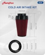 High-Performance Cold Air Intake Kit Red Shield for Chevy GMC Silverado Sierra V8 - Image 7