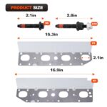 FILTERUP 5.7L V8 Exhaust Manifold Gasket Kit for Dodge Ram Jeep Chrysler - Image 4