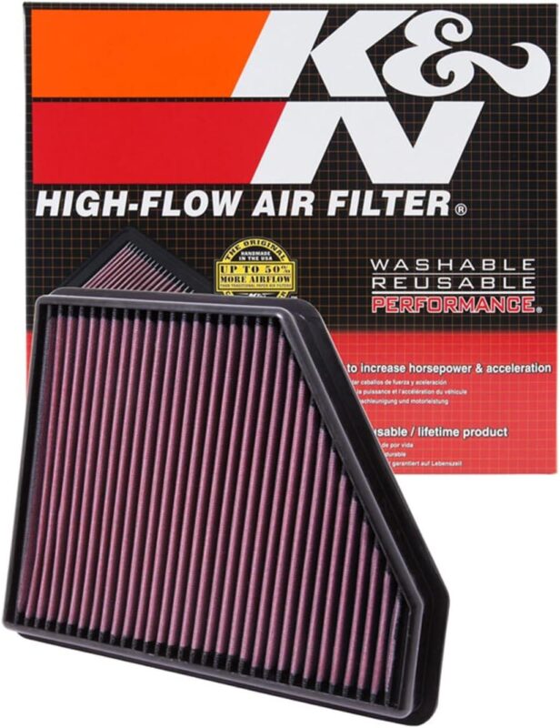 Boost Camaro Power: K&N Lifetime Air Filter Magic!