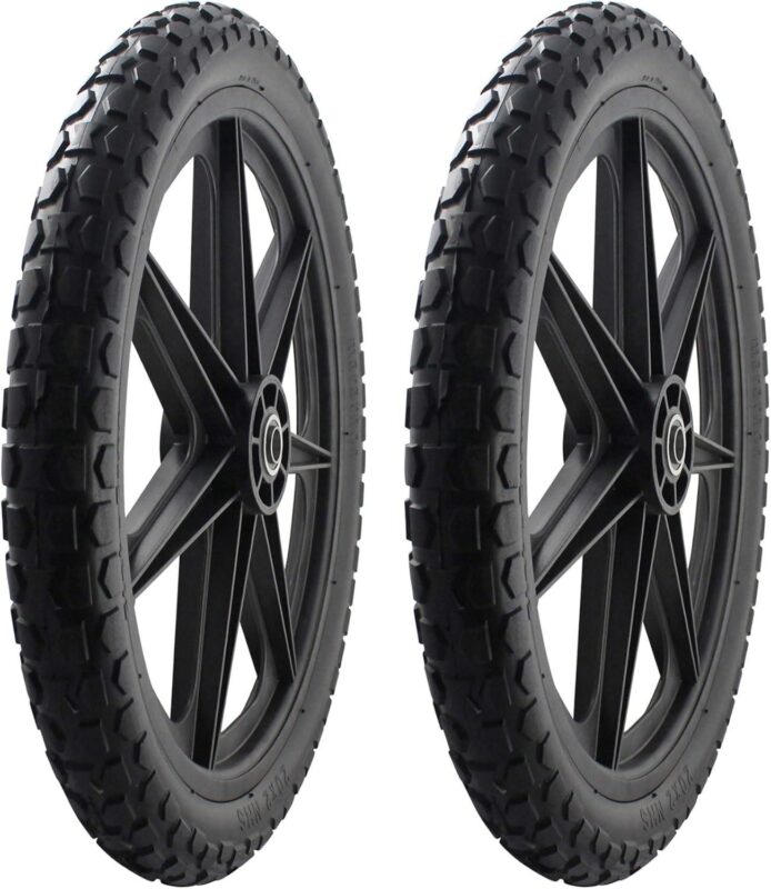 Say Goodbye to Flat Tires: Our Marathon 2 Pack for Big Wheel Carts