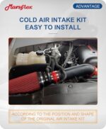 High-Performance Cold Air Intake Kit Red Shield for Chevy GMC Silverado Sierra V8 - Image 6