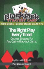 Ultimate Blackjack Strategy Card: 4-8 Deck Casino Guide, Dealer Stands on 17s - Image 2