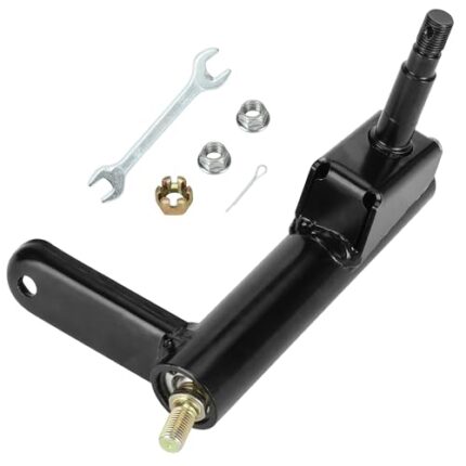 CILOYU Right Spindle Steering Knuckle Kit Compatible for Coleman KT196 Go Kart Parts CK196 196cc 6.5HP Gas Powered Go Kart Off Road Racing 4 Wheeler Quad Go Cart Accessories Parts