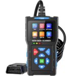 Check Engine Code Reader for Cars and Trucks, 2 in 1, Car Battery Tester, OBD2 Scanner Diagnostic Tool, Car Fault Scanner, T300