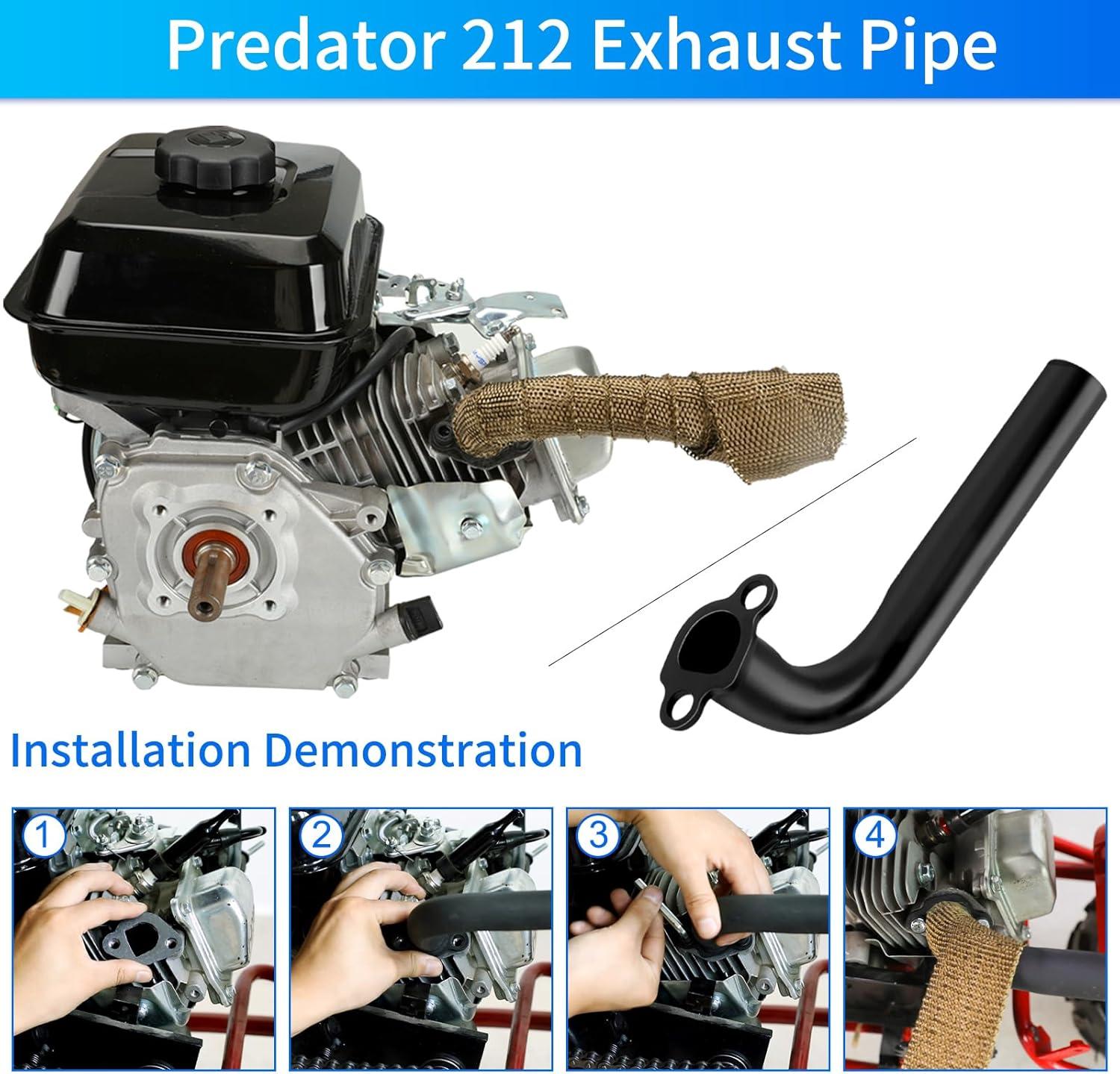 Unleash Power: Ultimate 212cc‍ Exhaust‍ Pipe Upgrade!