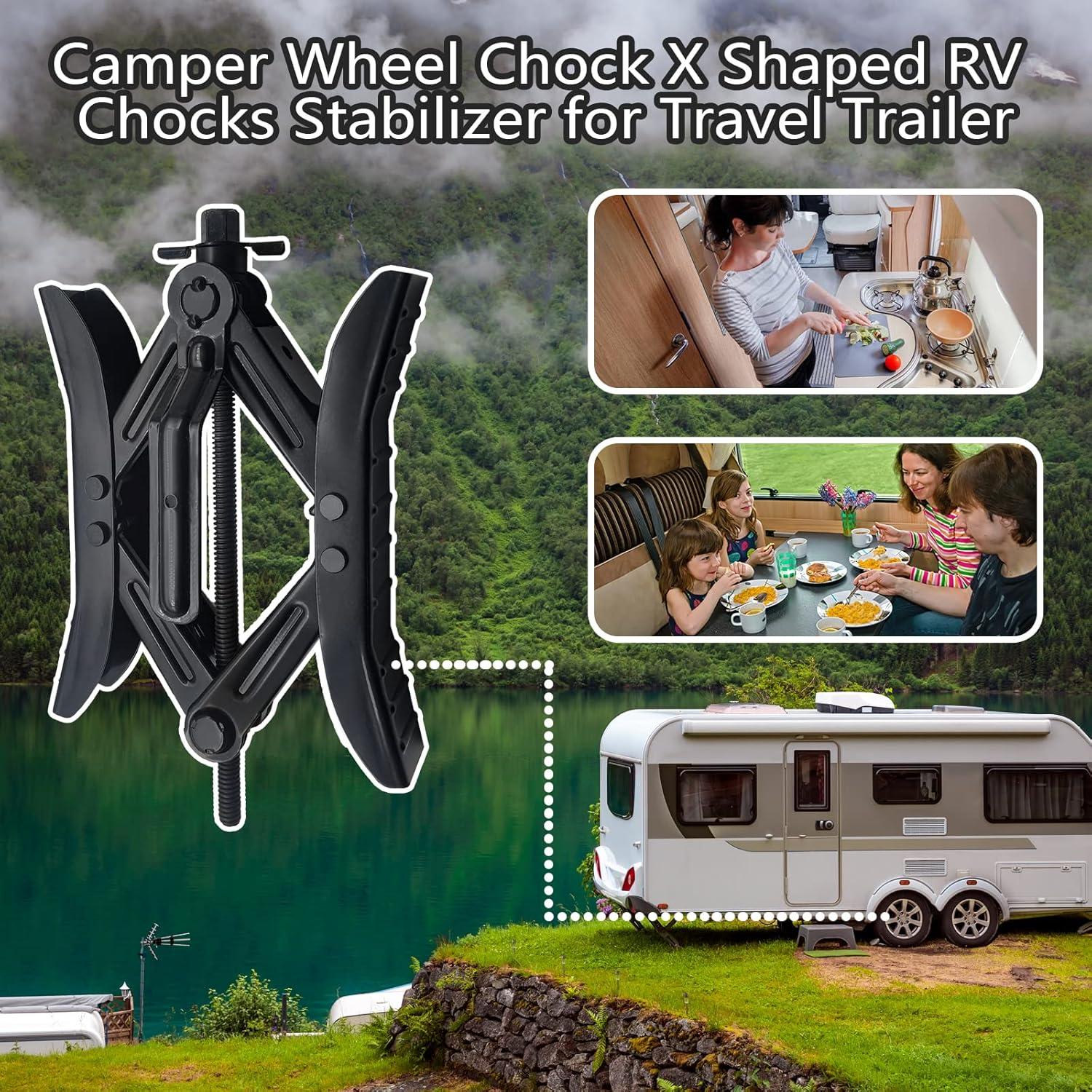 Stabilize Our RV with Stylish Camper ​Wheel⁤ Chock Accessories!
