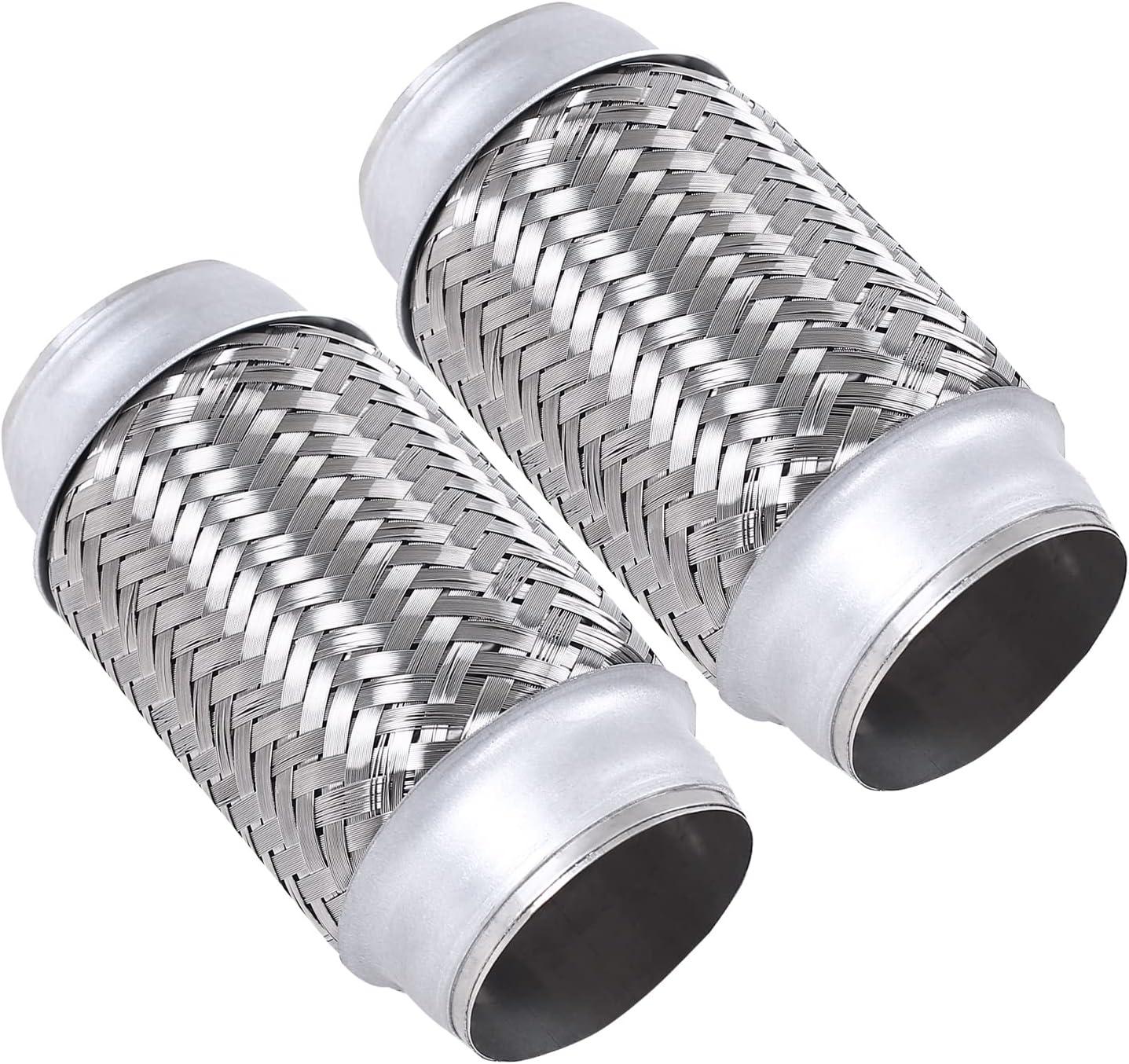 Upgrade Your⁢ Ride: Stainless Steel Exhaust Flex Pipe!