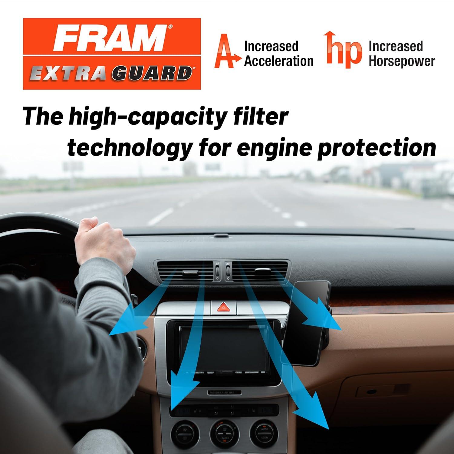 Boost your Honda's Power: FRAM Air Filter Magic!