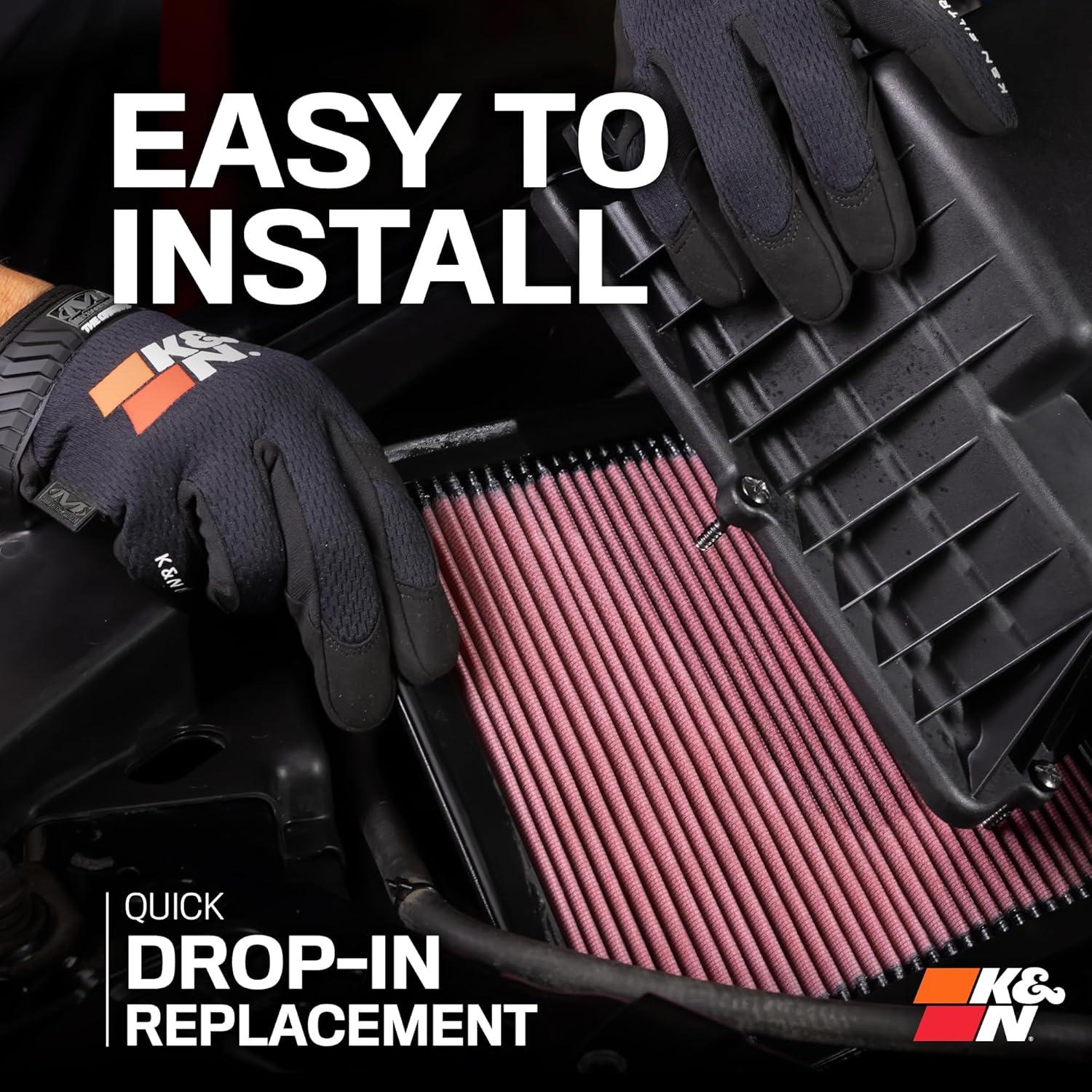 Boost Camaro Power: K&N Lifetime Air Filter Magic!