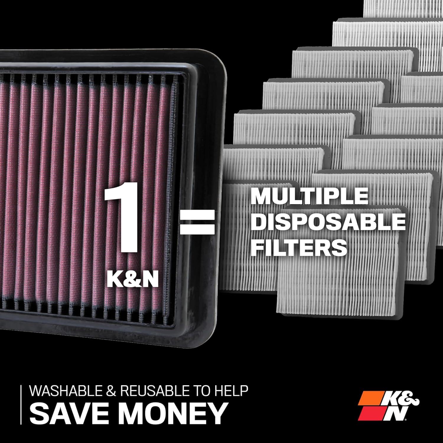 Unleash Subaru Power: K&N Air Filter magic!