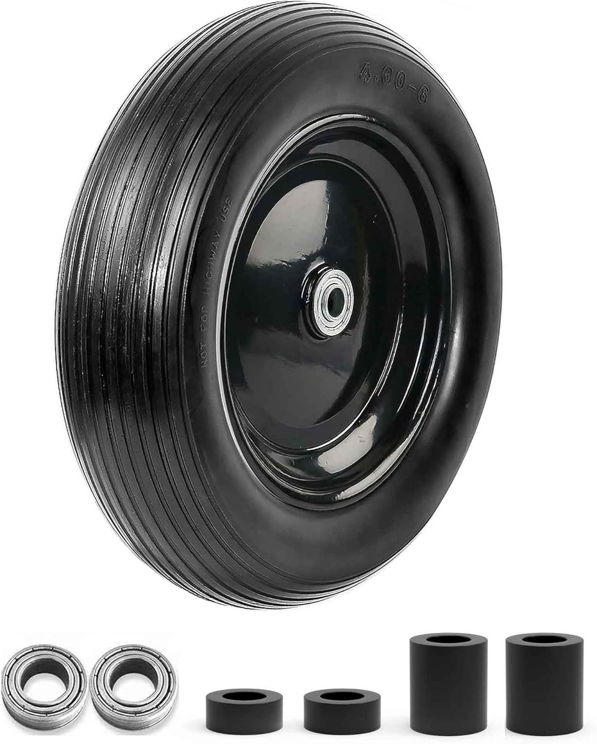 Upgrade Our Wheelbarrow with⁤ 13-Inch ⁢Flat-Free Tires ⁤Today!