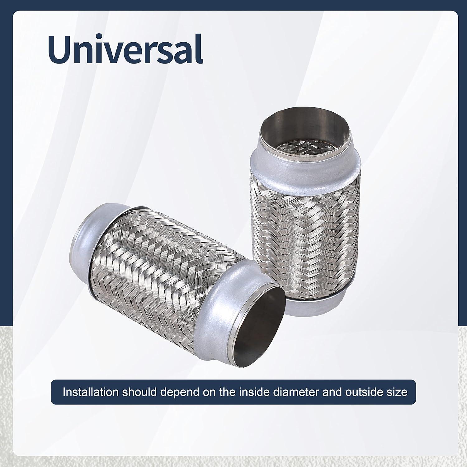 Upgrade Your Ride: Stainless Steel Exhaust Flex Pipe!