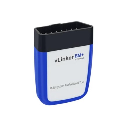 V-gate vLinker BM+ Bluetooth Pro OBD2 Scanner for Car Diagnostic Scan Tool and Check Engine Light Code Reader Wireless OBDII Auto Diagnostic Scanner Tool for iOS, Android and Windows