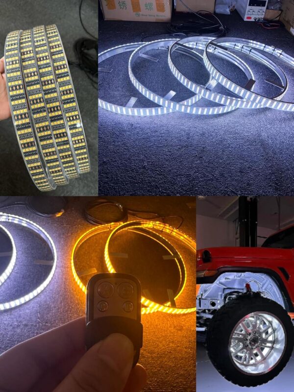 Illuminate Our Rides: SDO Sando 17.5” LED Wheel Lights!