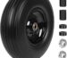 Upgrade Our Wheelbarrow with 13-Inch Solid Tires for Ease!