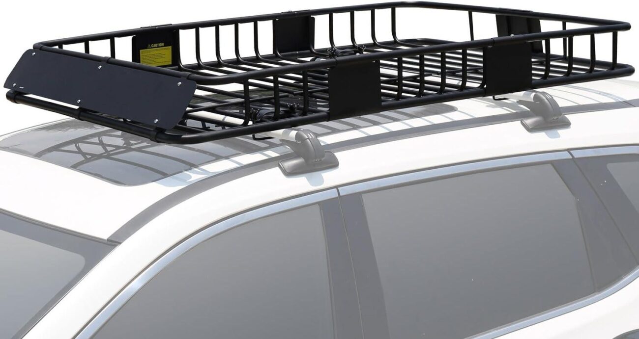 We Tested Leader’s 150LB Capacity Roof Cargo Basket