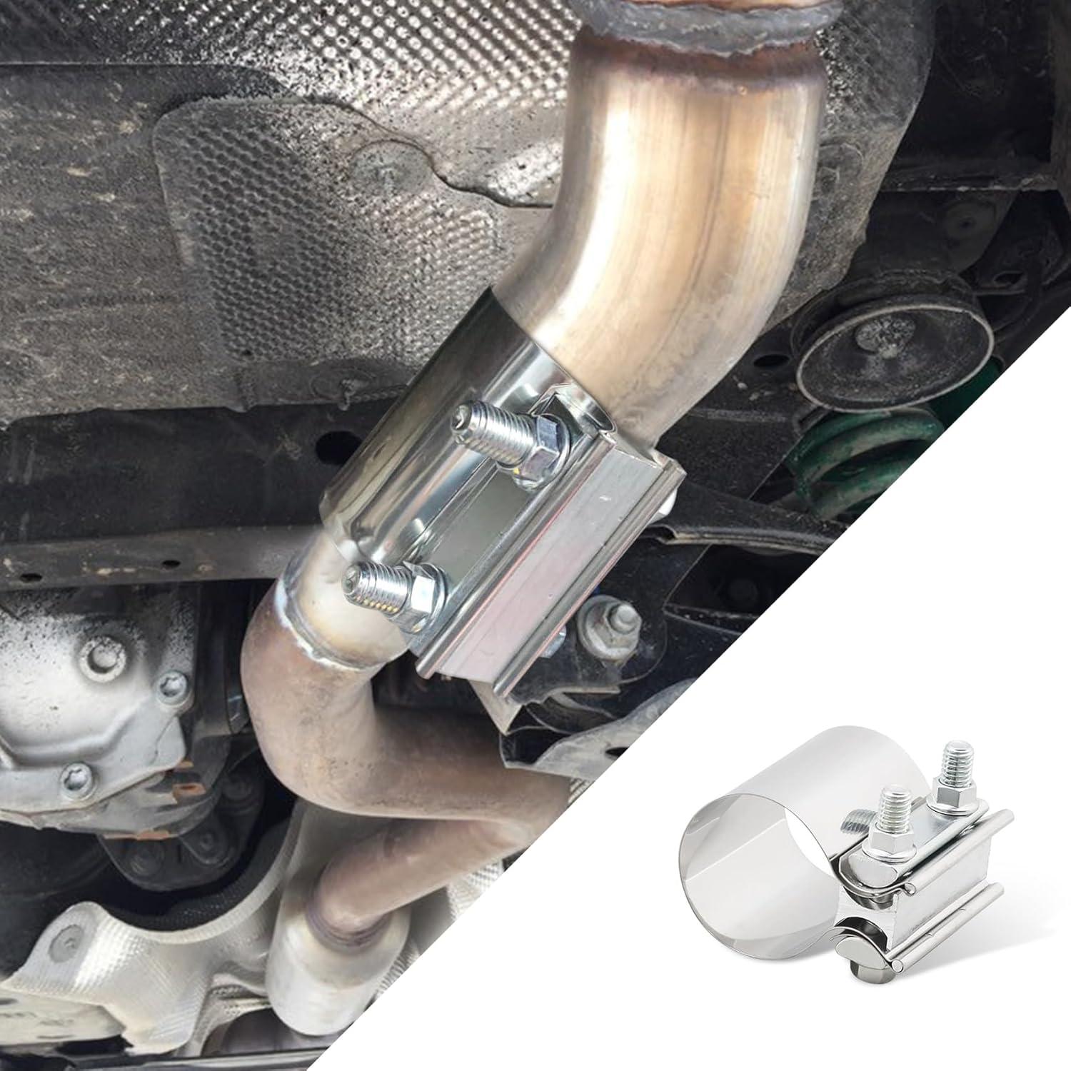 Seal Your Ride: Ultimate 2.25” Exhaust Clamp Solution!