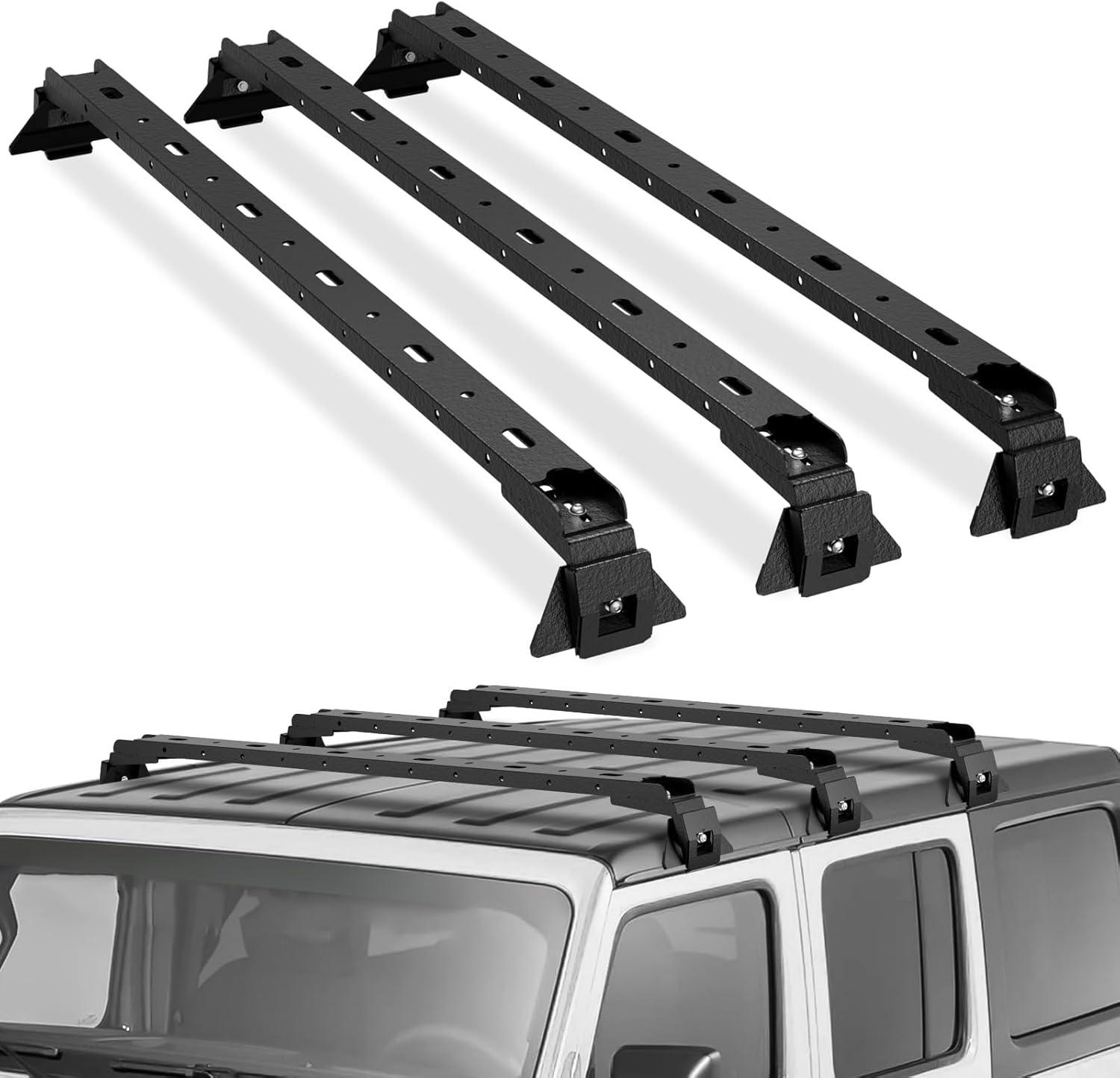We Test: Jeep Wrangler 400 lbs Roof Rack Crossbars