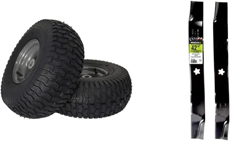 Transform Our Craftsman Mower with the MARASTAR Tire & Blade Bundle!